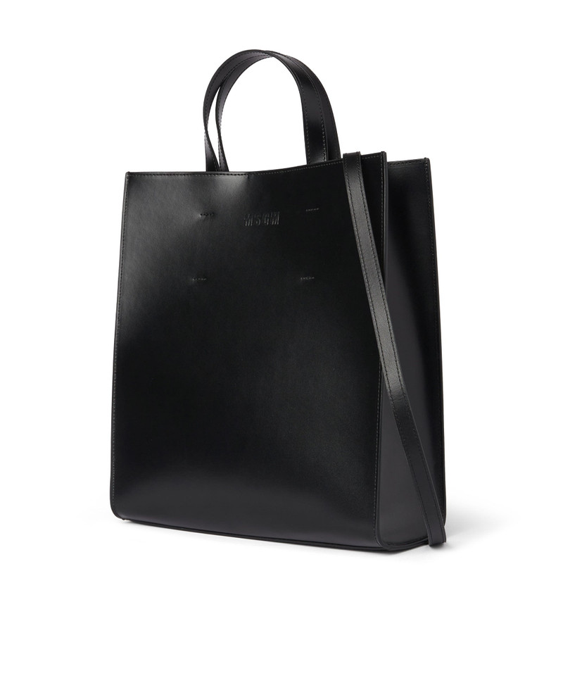Leather tote bag 3