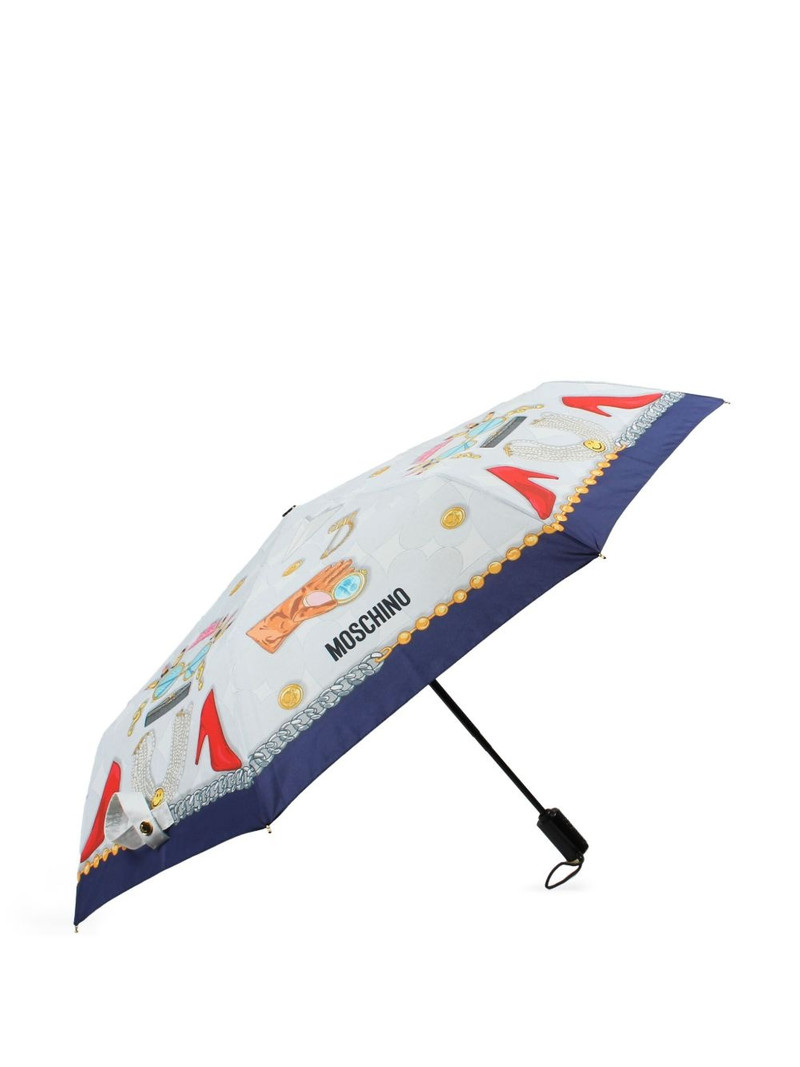 Moschino FASHION-PRINT UMBRELLA outlook