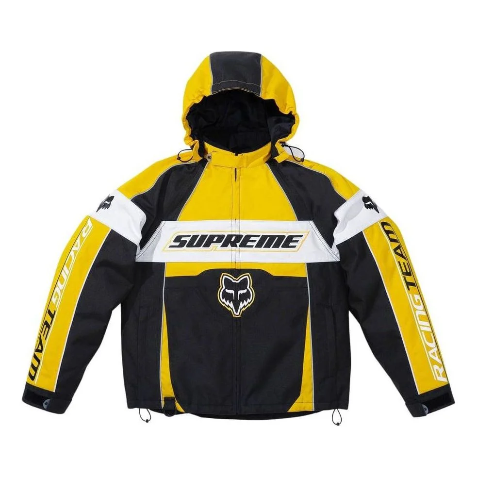Supreme x Fox Racing Jacket 'Yellow Black White' SUP-FW23-145 - 1