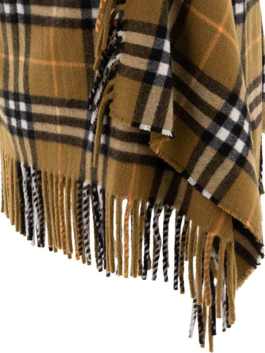 Burberry Check Wool Cashmere Scarf Skirt - 4