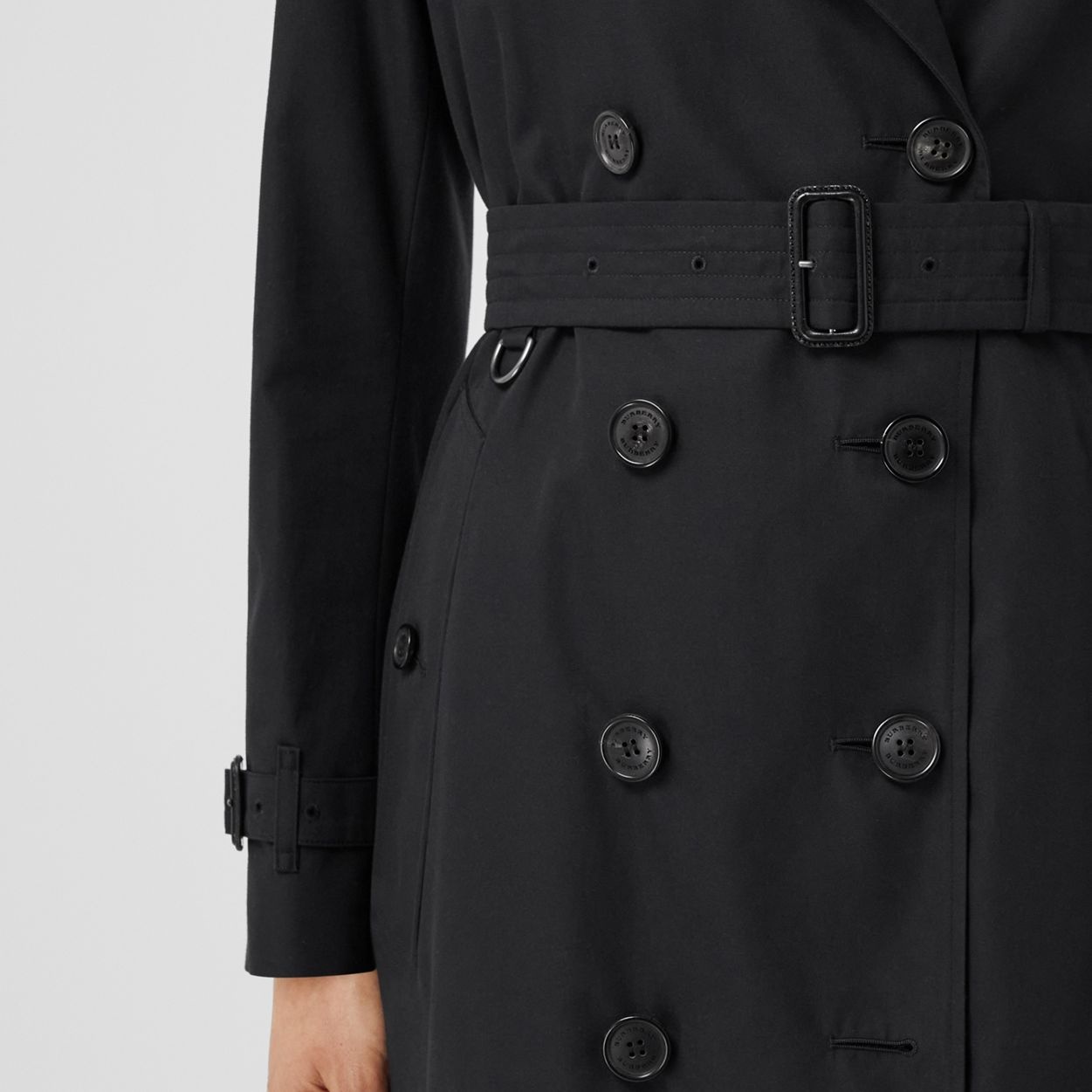 Burberry Women's The Mid-Length Kensington Heritage Trench Coat