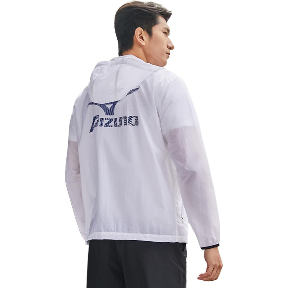 Mizuno Logo Performance Jacket 'White' J2CE31E1 - 4
