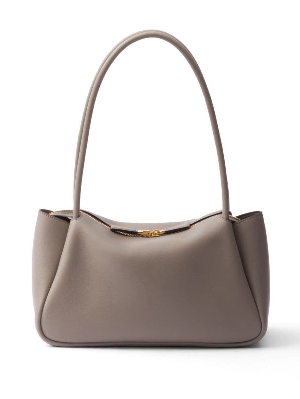 medium leather tote bag - 2