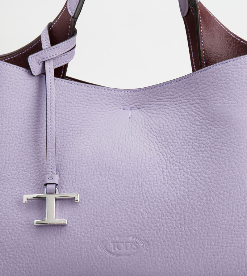 BAG IN LEATHER MICRO - VIOLET 4