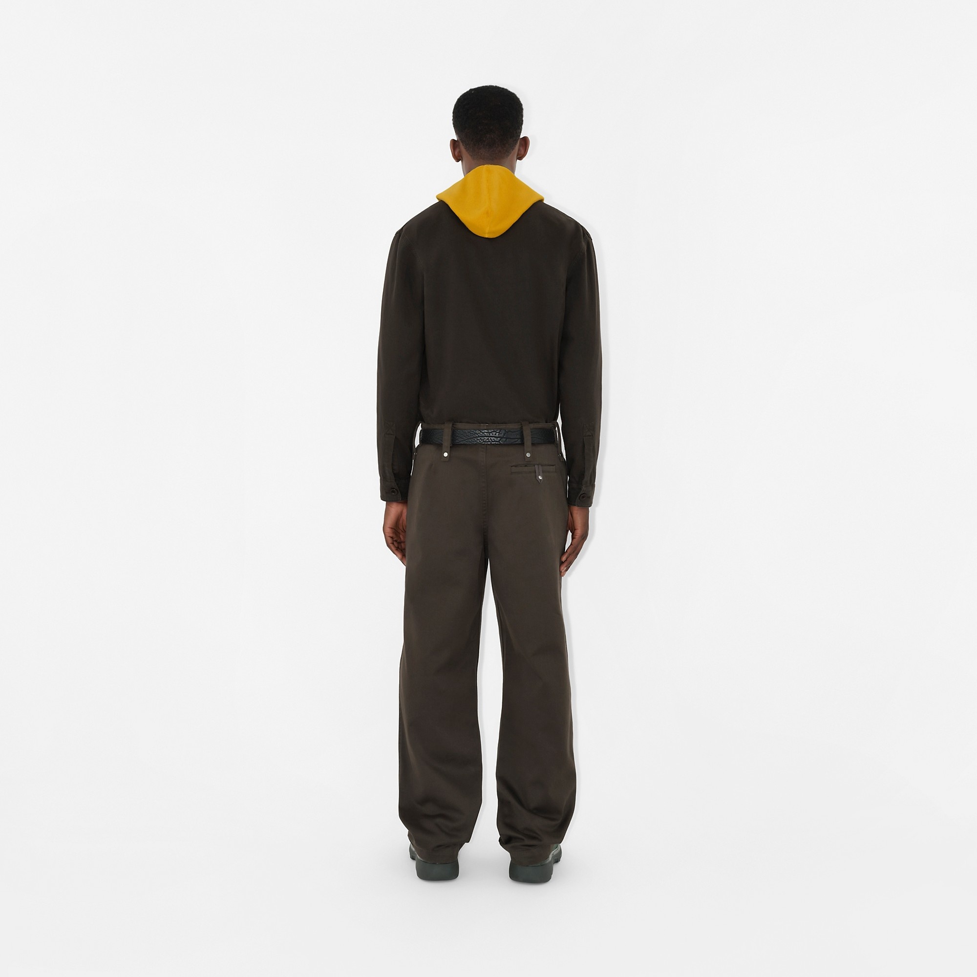 Panelled Cotton Shirt - 4