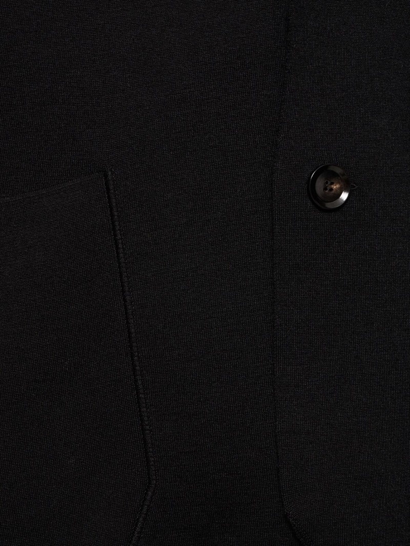 2-button cotton blend jacket - 4