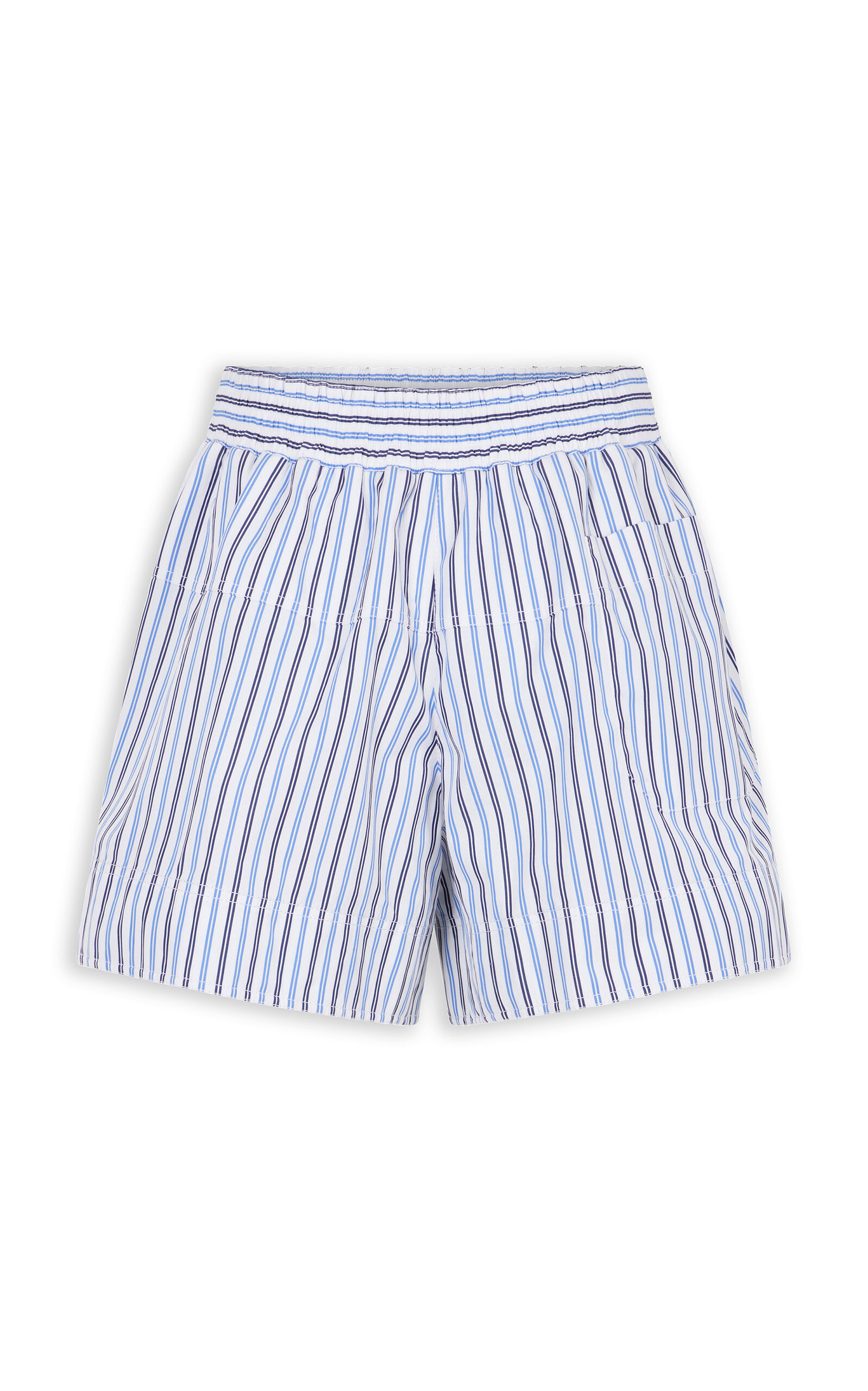 Striped Side-Slit Shorts stripe - 6