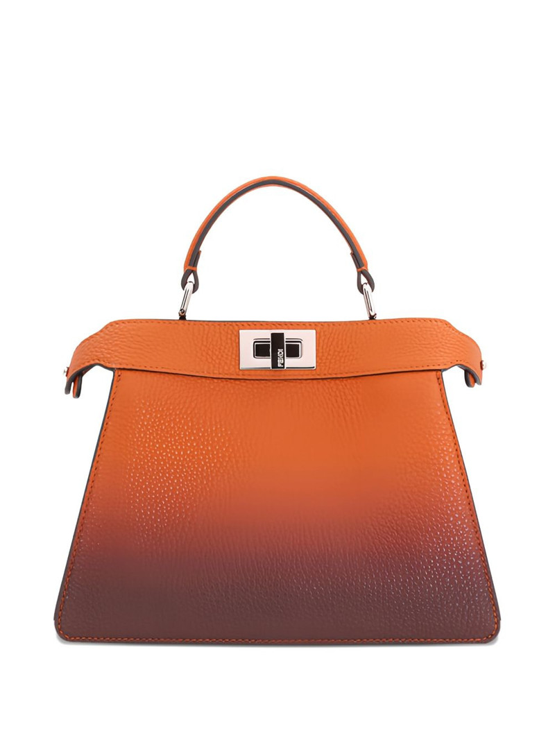 small Peekaboo ISeeU leather tote bag 1