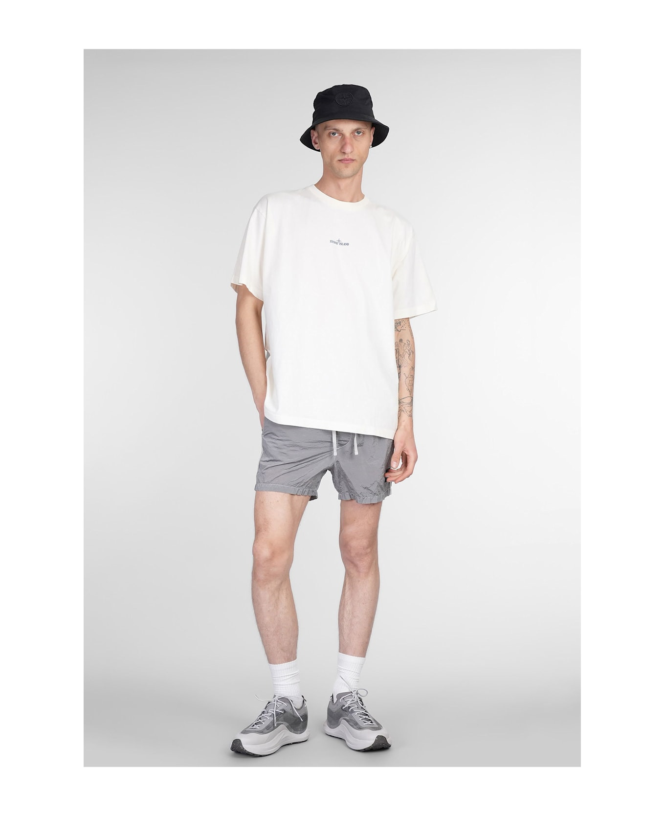 Beachwear In Grey Polyamide - 2