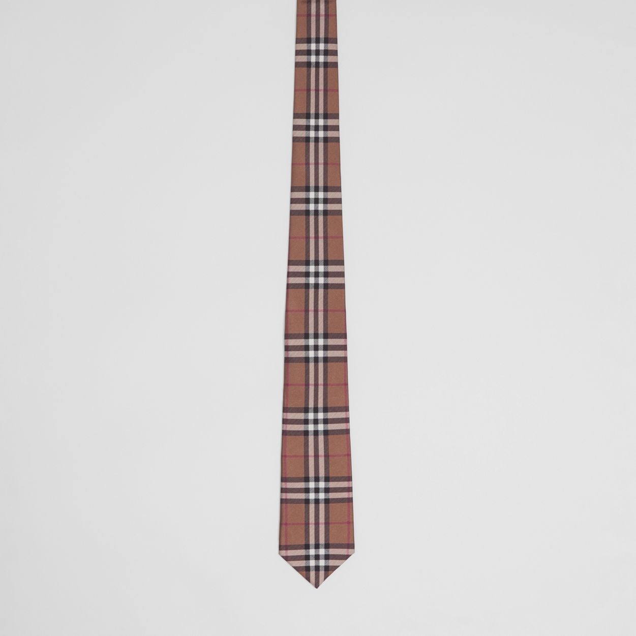 Classic Cut Check Silk Tie - 1