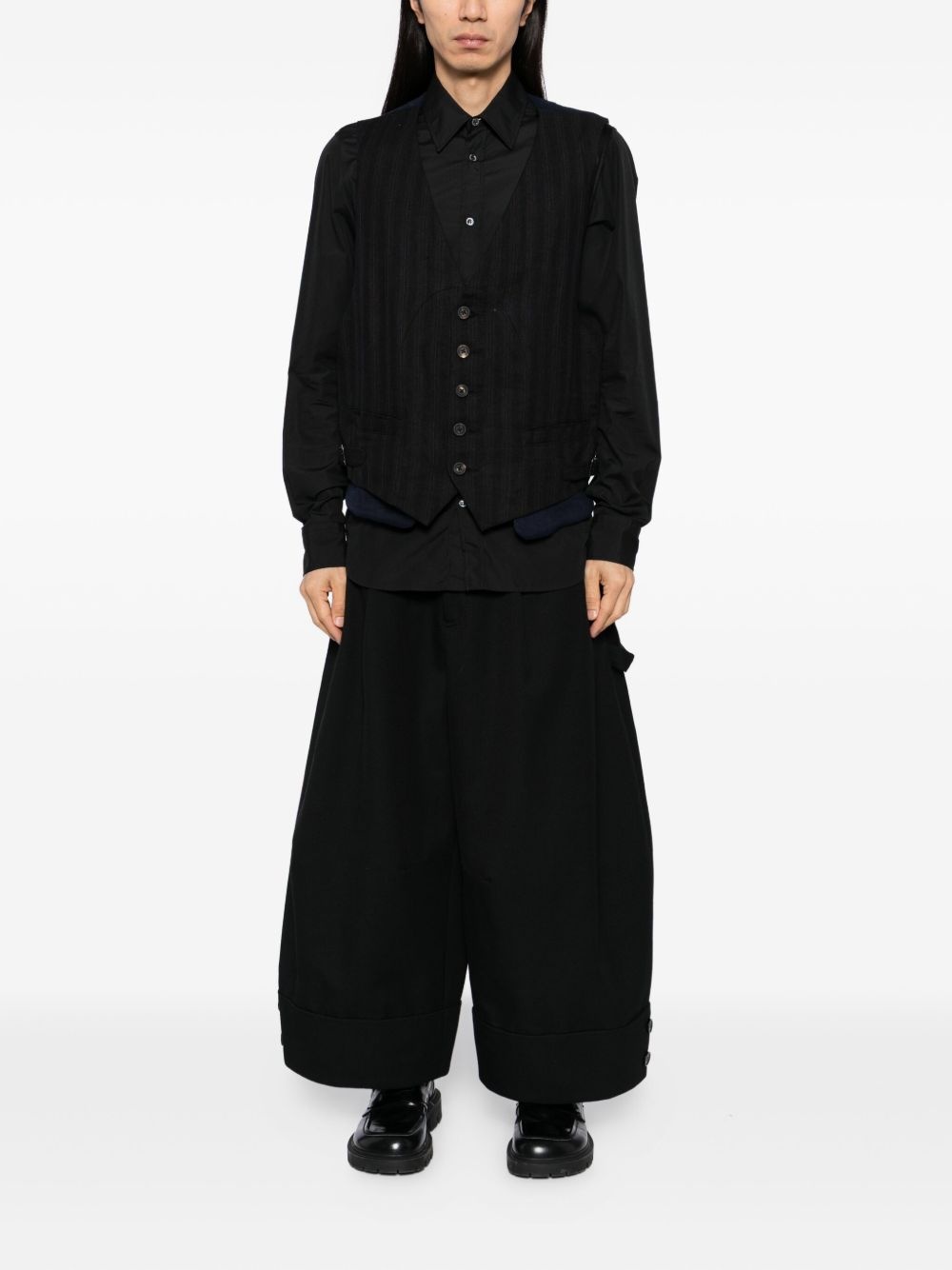 striped waistcoat - 2