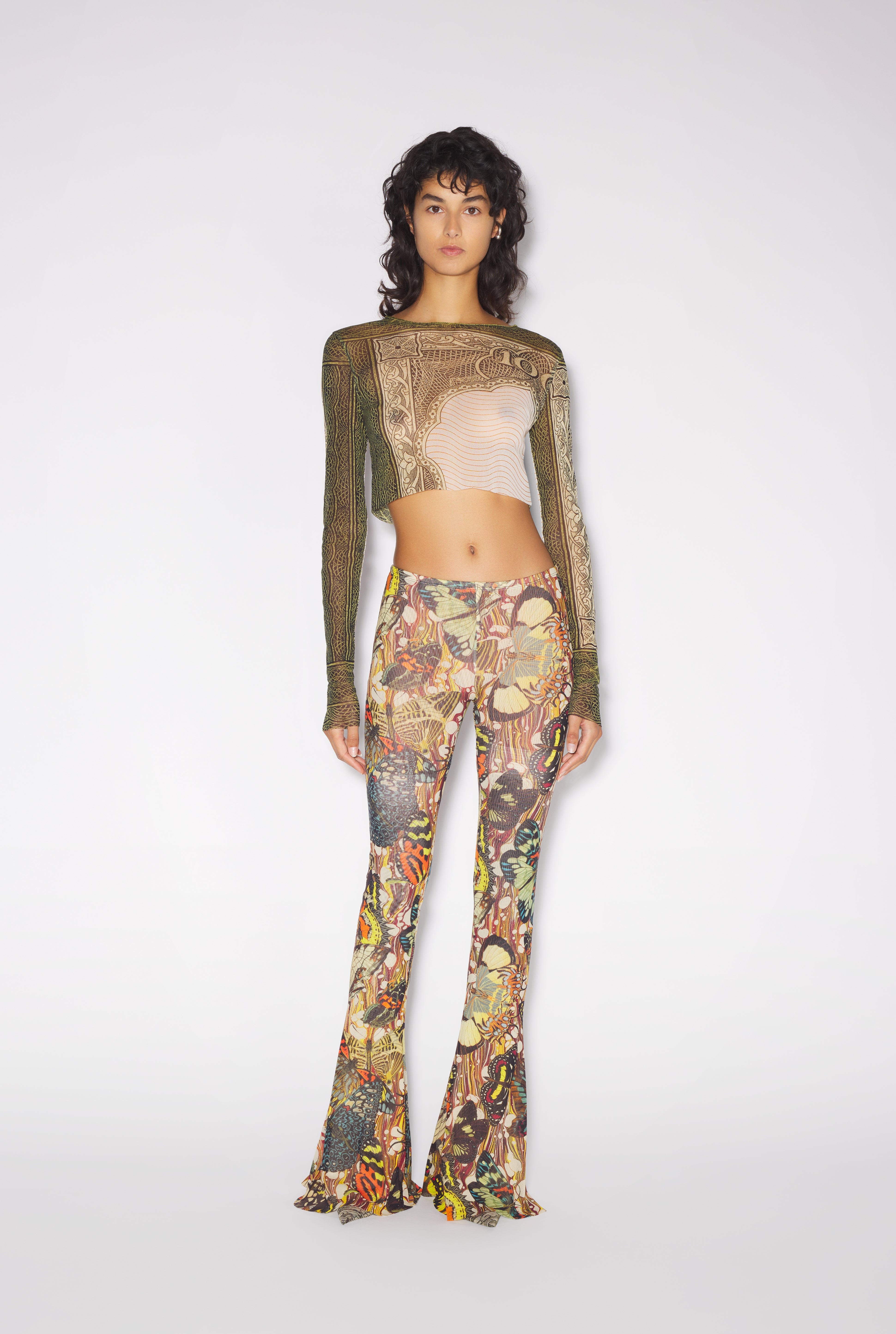 THE YELLOW BUTTERFLY PANTS - 1