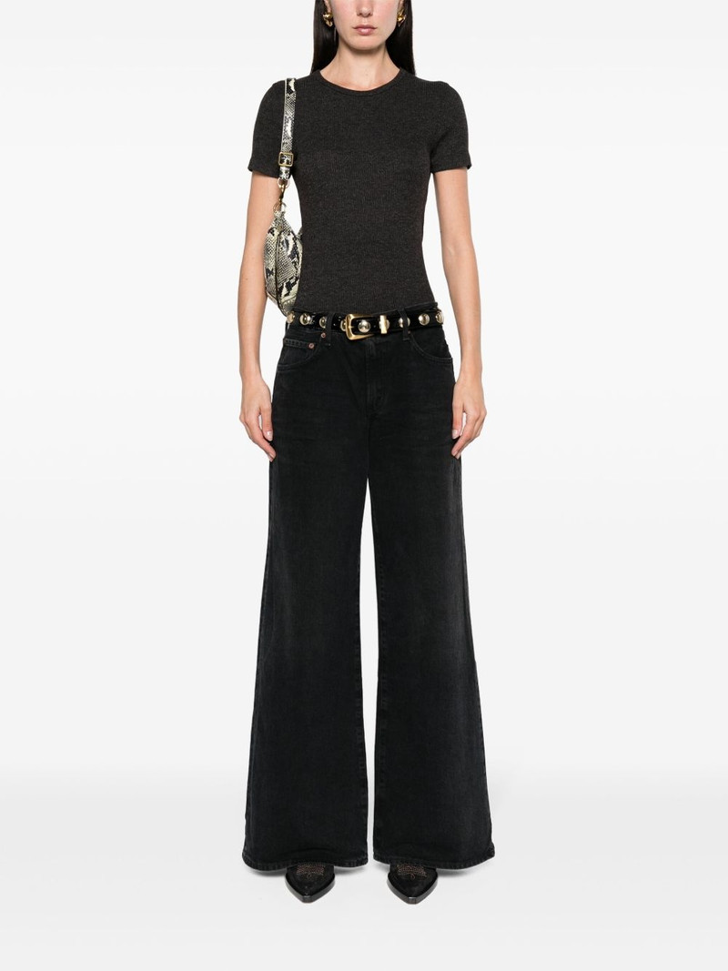 AGOLDE Harri ribbed T-shirt outlook