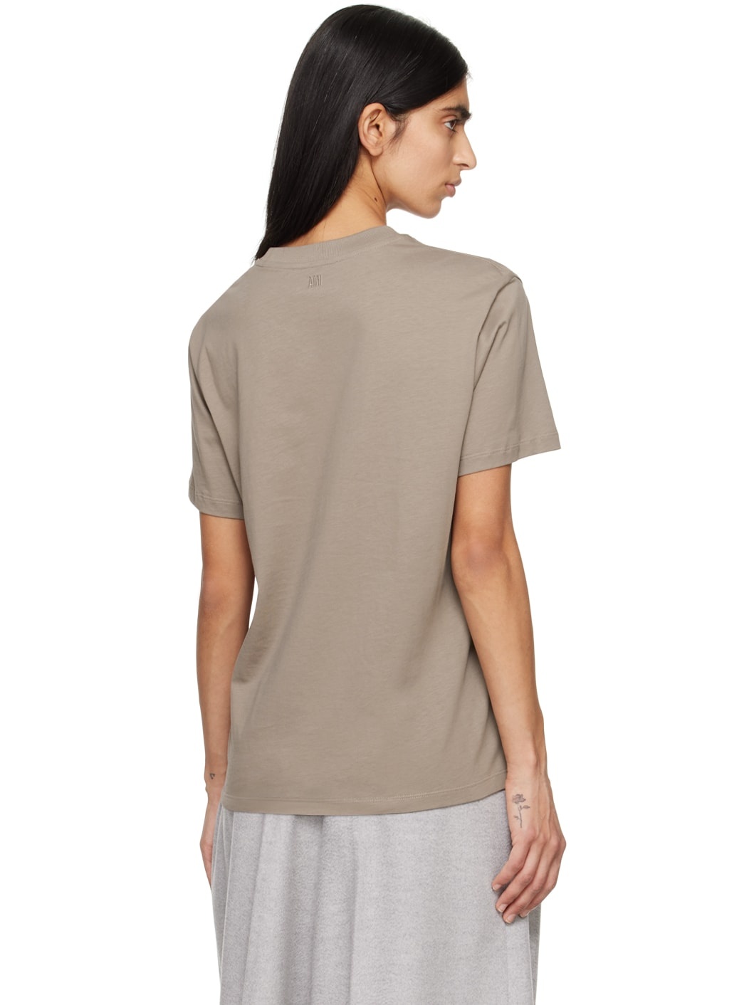 Taupe Ami de Cœur T-Shirt - 3