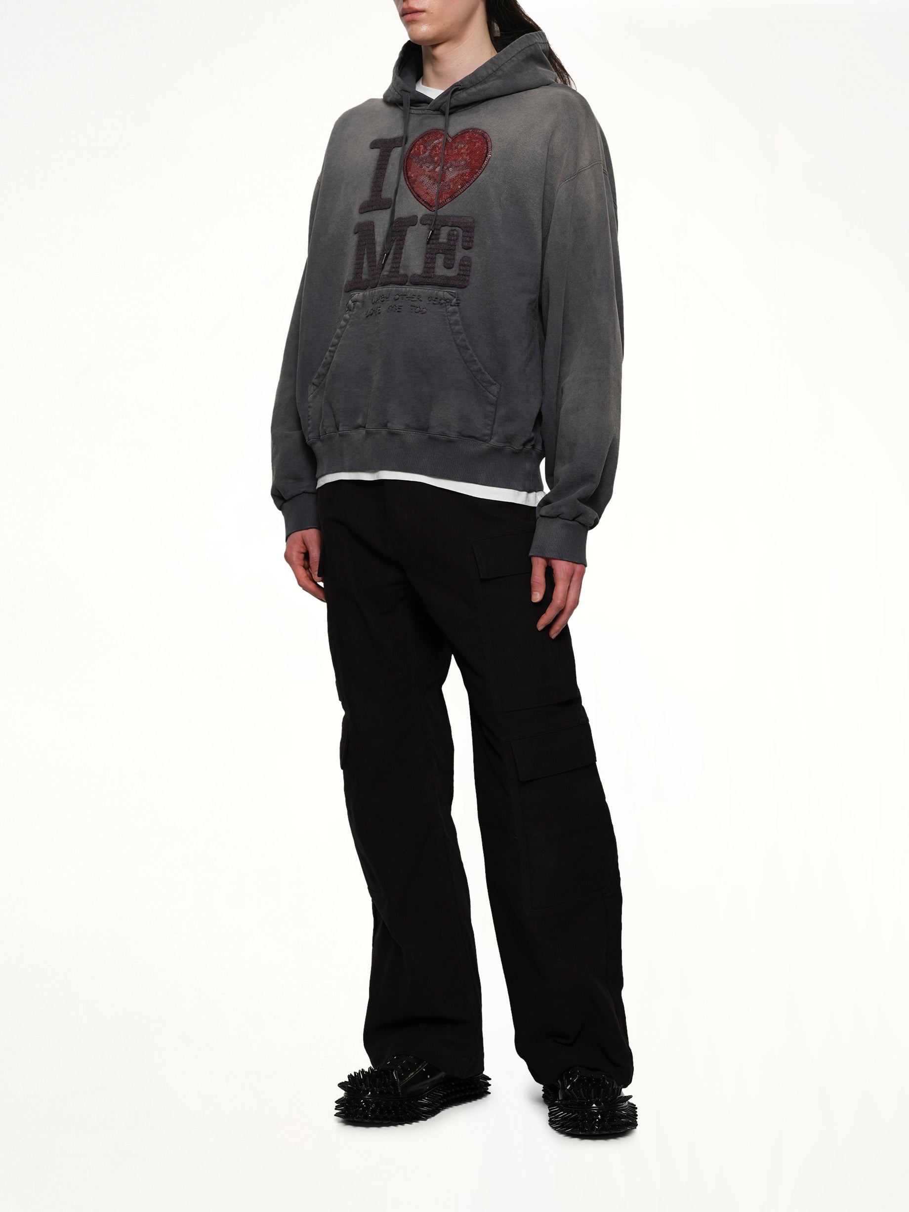 Grip-Love Hoodie in Black - 4
