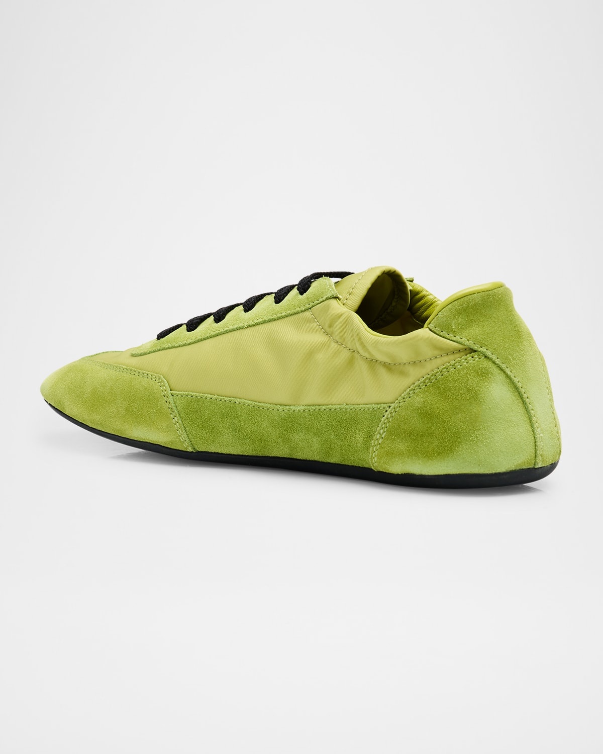 Low-Top Suede Sneakers - 4