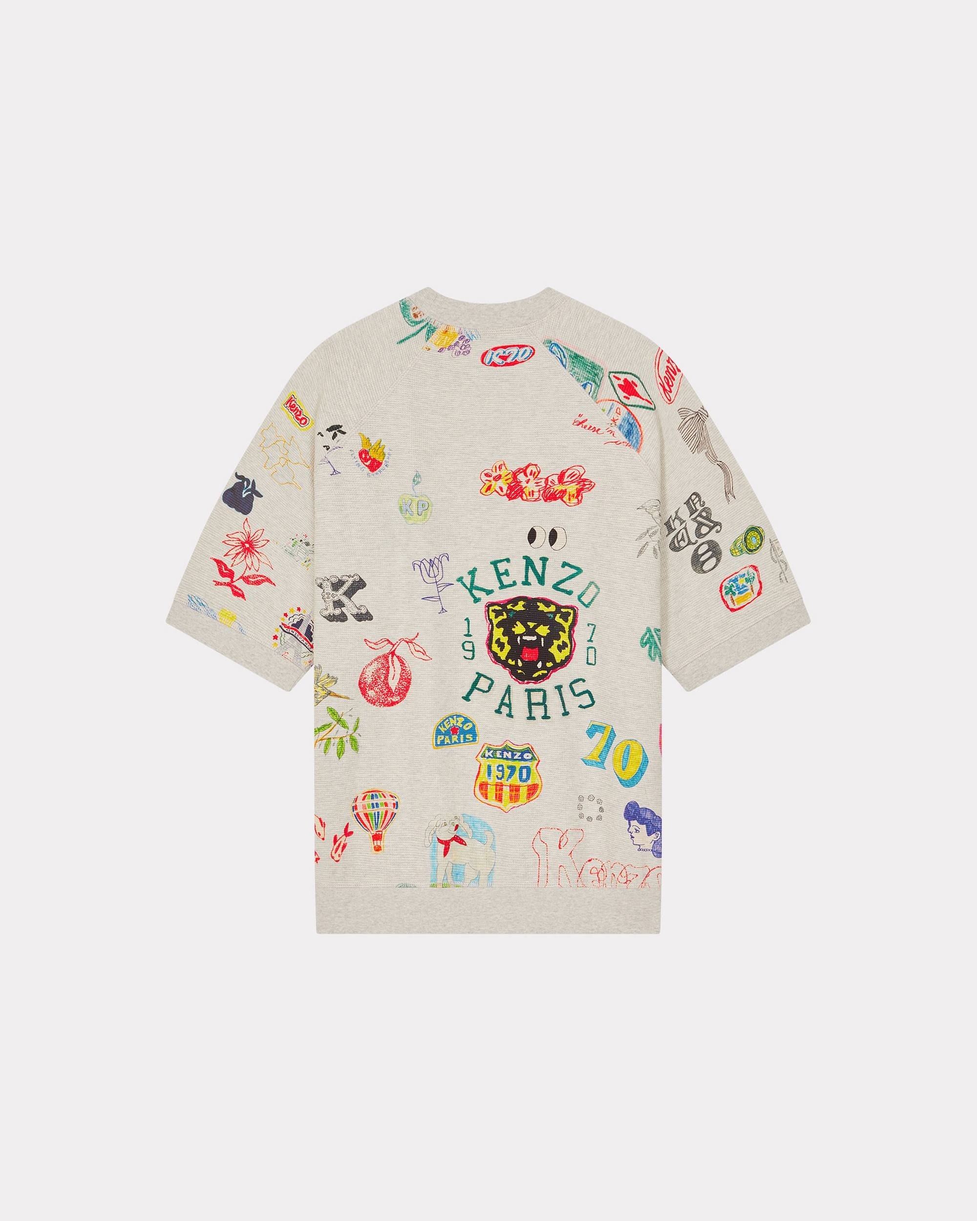 'KENZO Drawn Varsity' T-shirt - 2