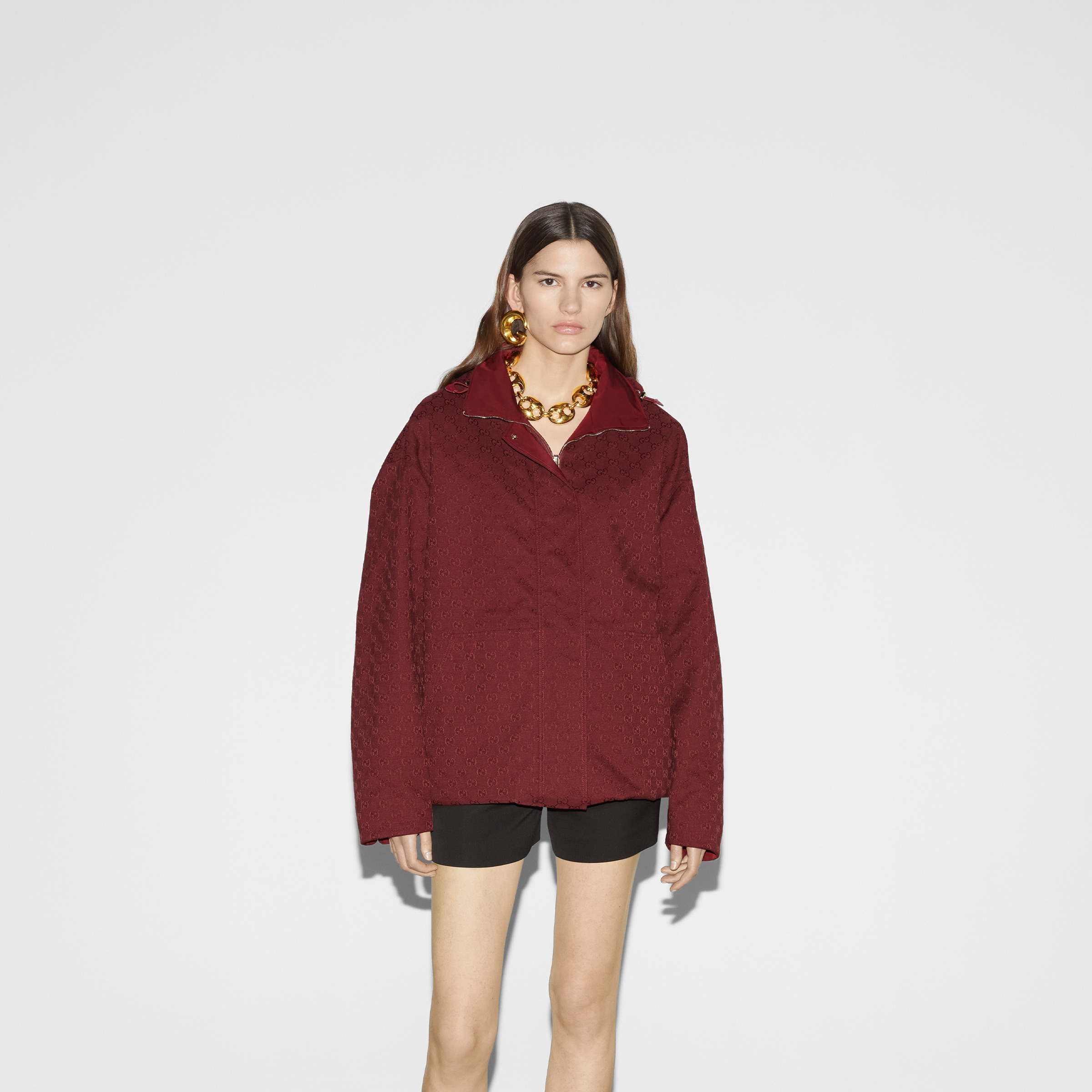 Reversible GG canvas jacket - 3