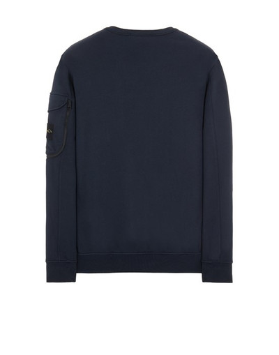 Stone Island 61151 GARMENT-DYED_COTTON FLEECE  BLUE outlook