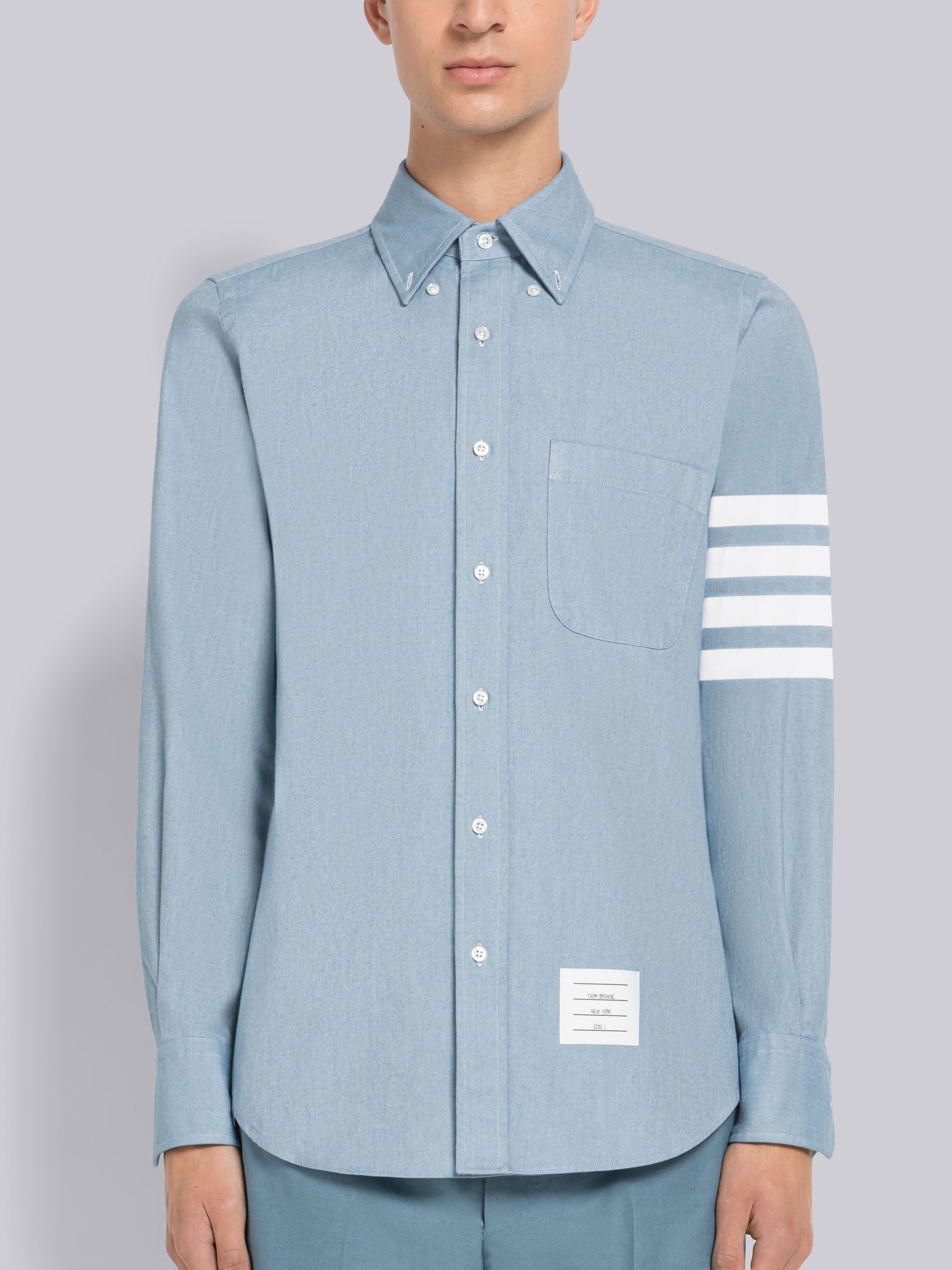 Flannel 4-Bar Straight Fit Shirt - 3