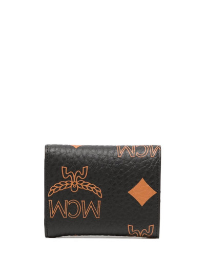 MCM Aren tri-fold canvas wallet outlook