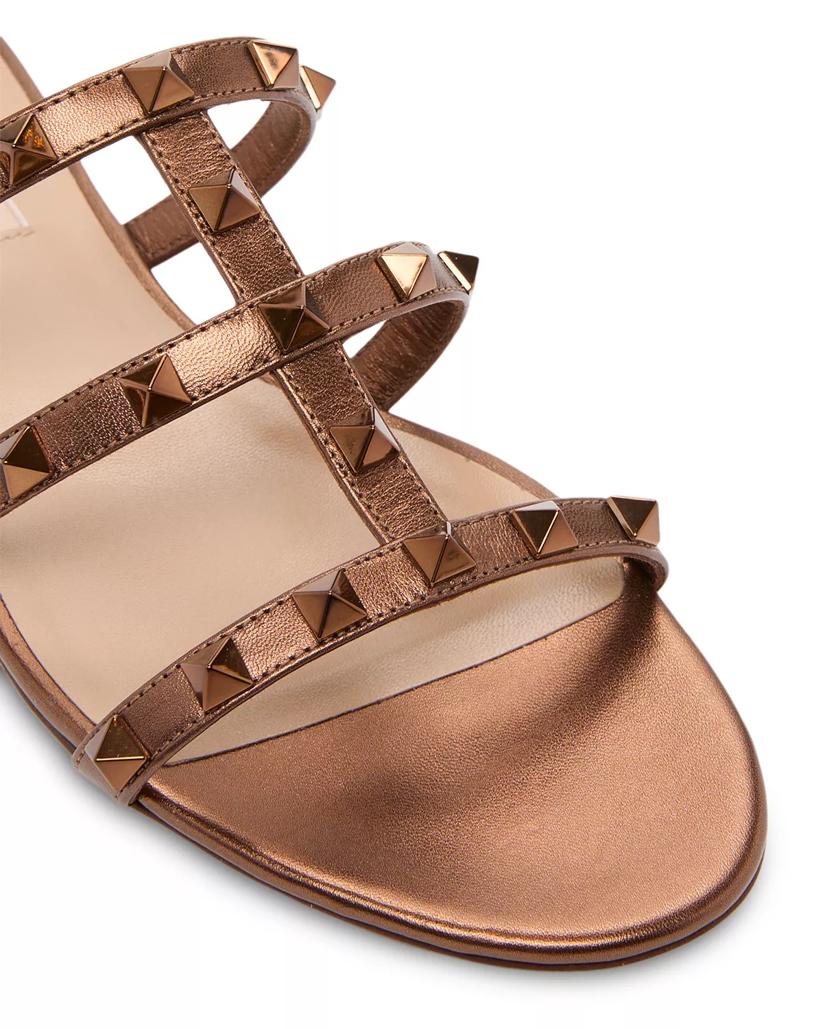 Women's Rockstud Slide Sandals - 6