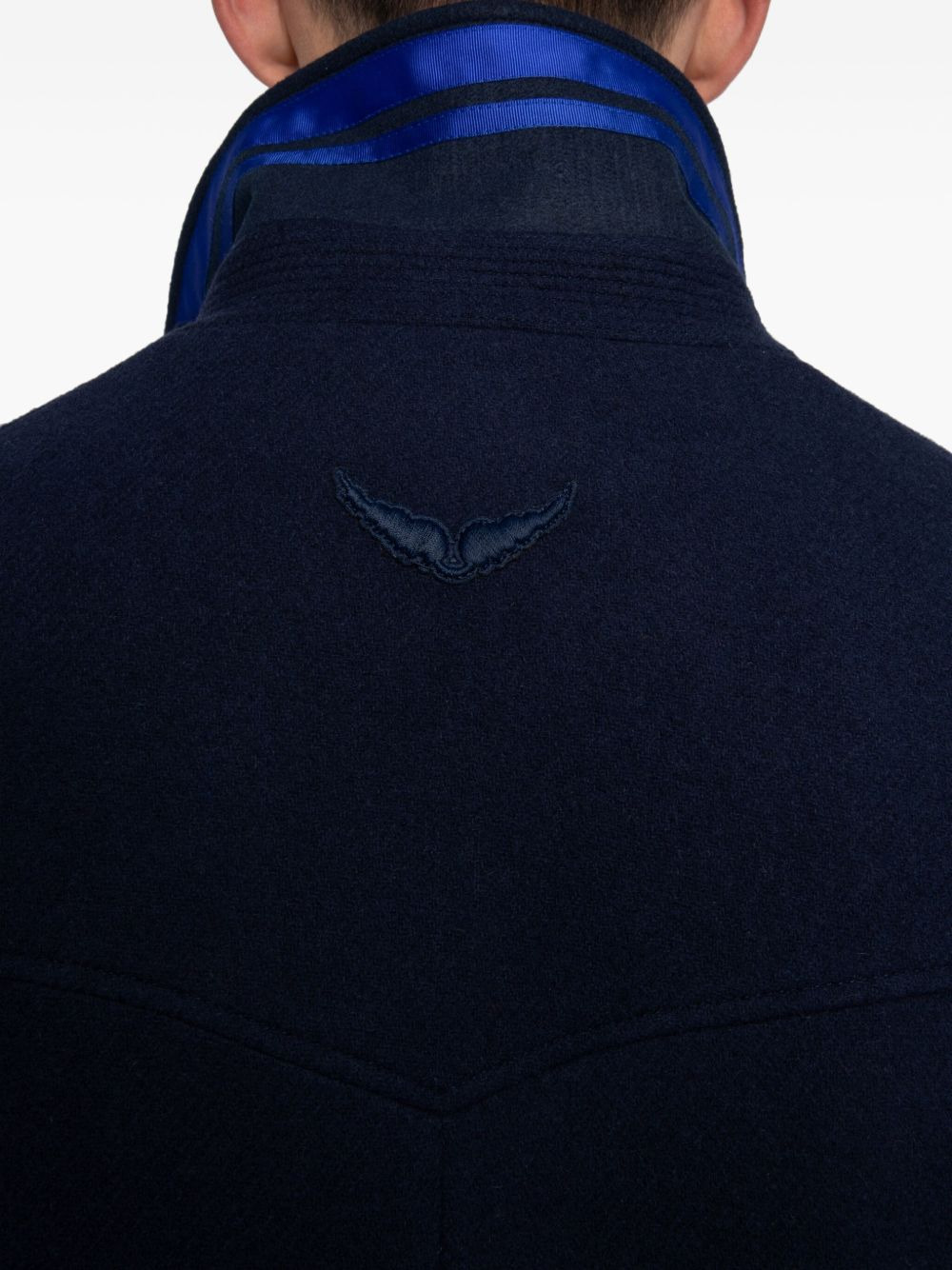 double-breasted peacoat - 5