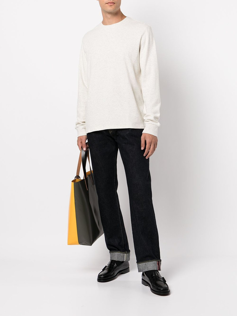 FRAME crew-neck cotton sweatshirt outlook