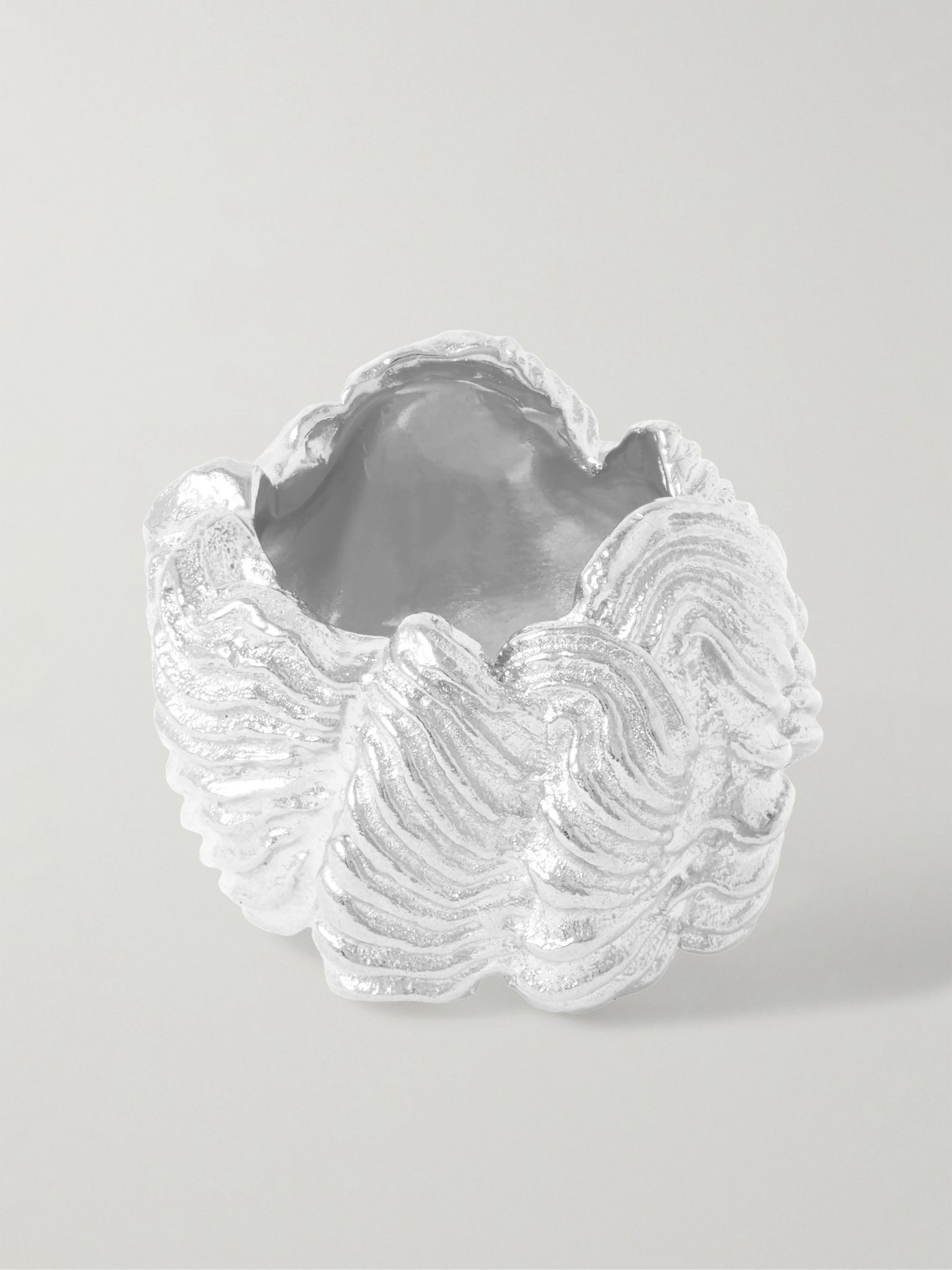 Silver-plated ring Silver - 3