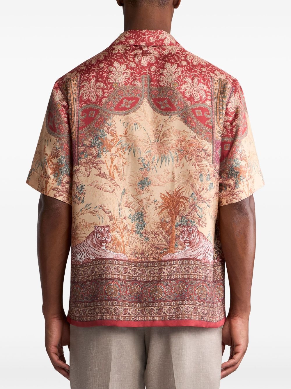 paisley-print shirt - 3