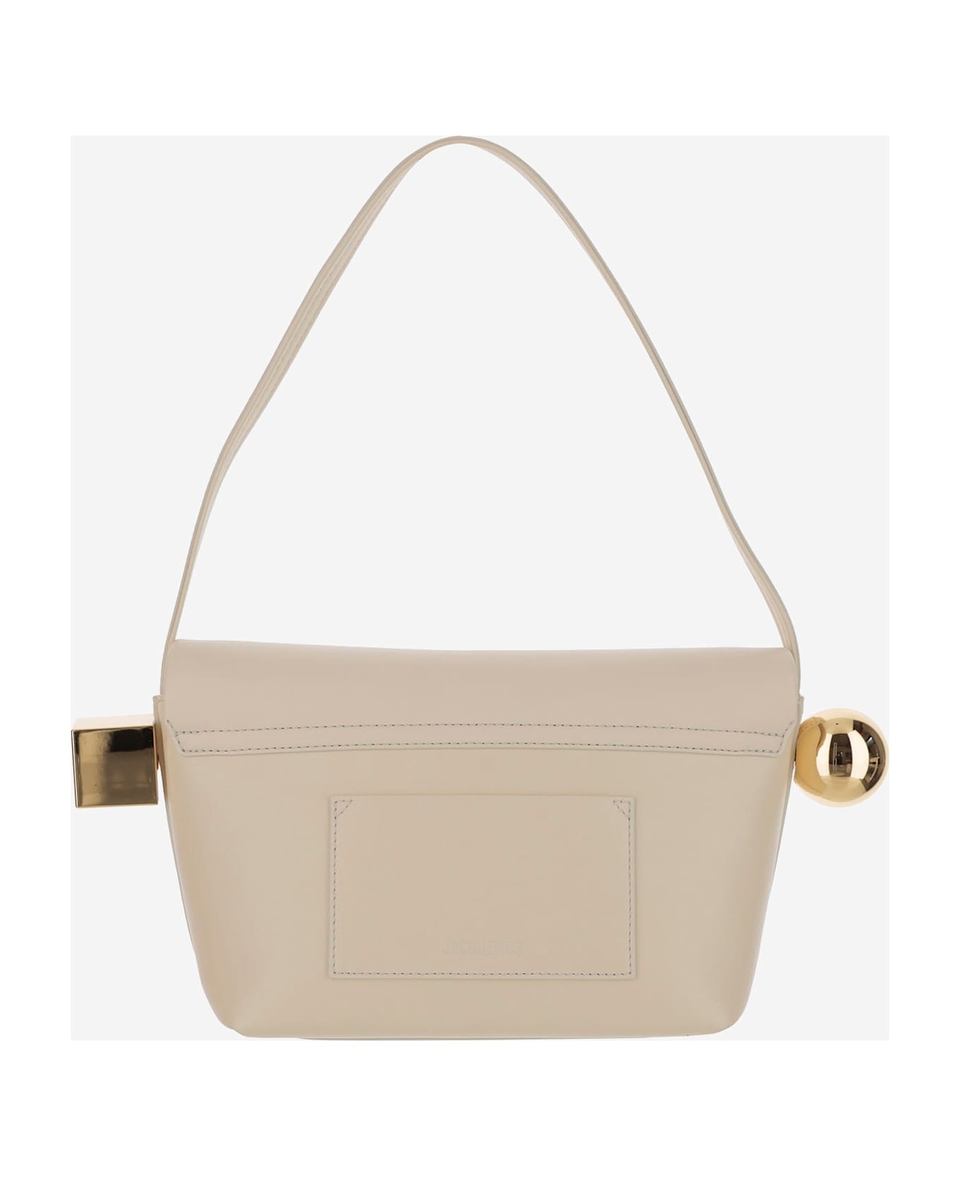 Le Rond Carre Leather Shoulder Bag - 3