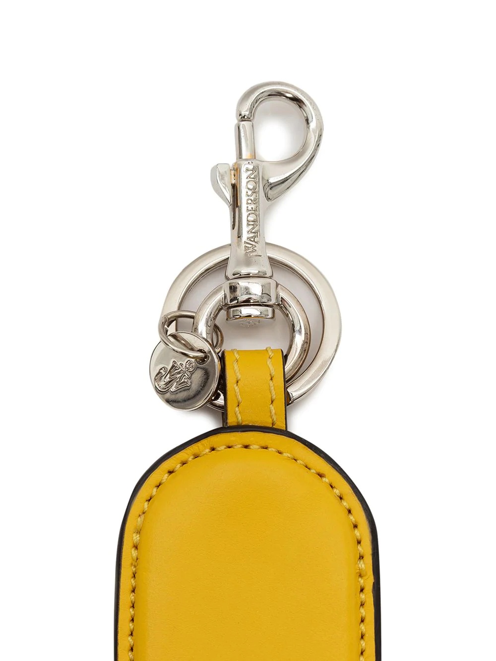 embossed logo keyring - 2