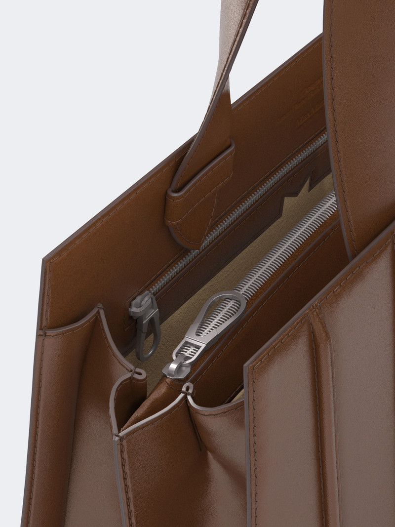 WHITNEYBAG6 Max Mara Whitney Bag 6 - Medium - AMBER BROWN 3
