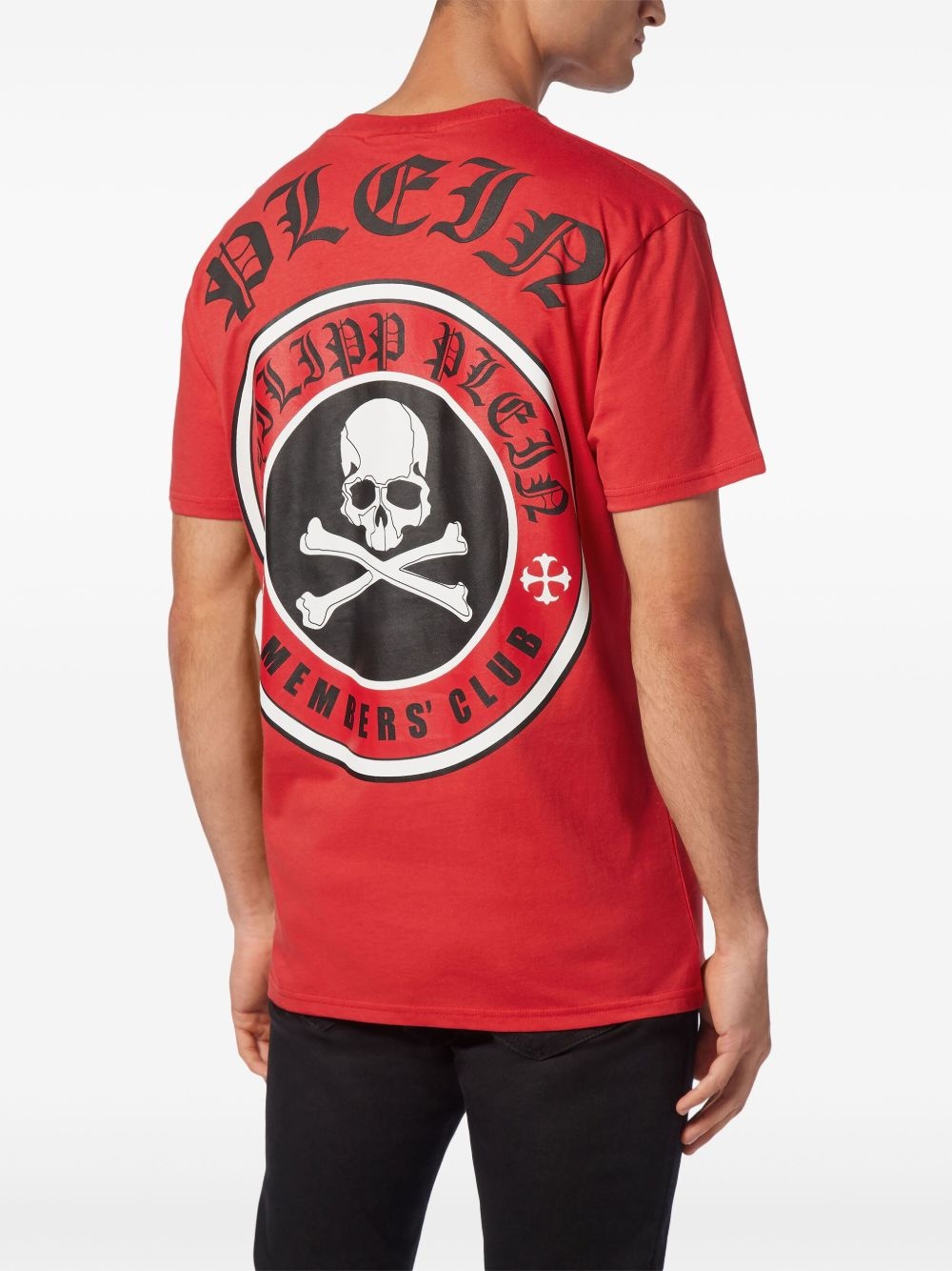 skull-print T-shirt - 4