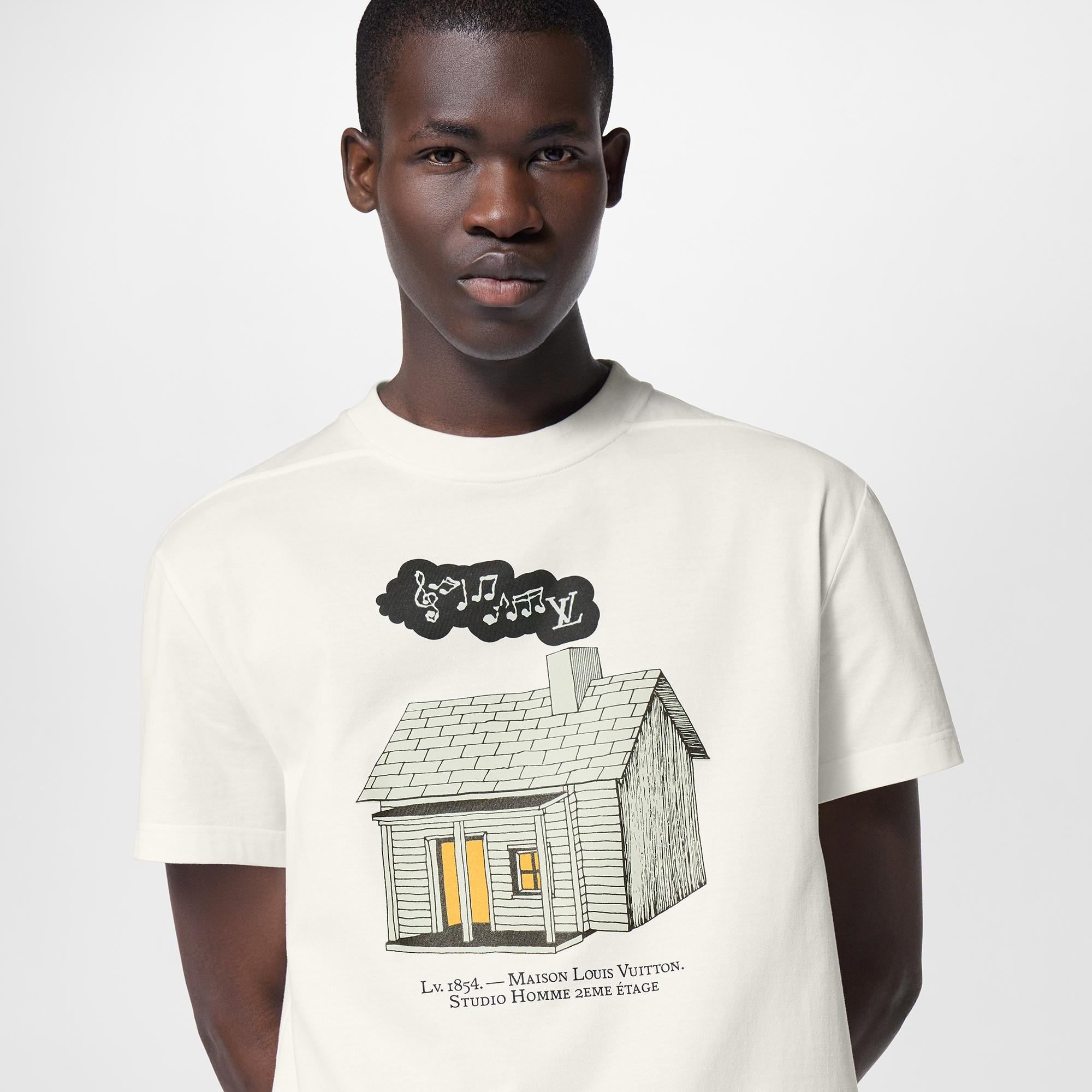 LV House Printed T-Shirt - 4