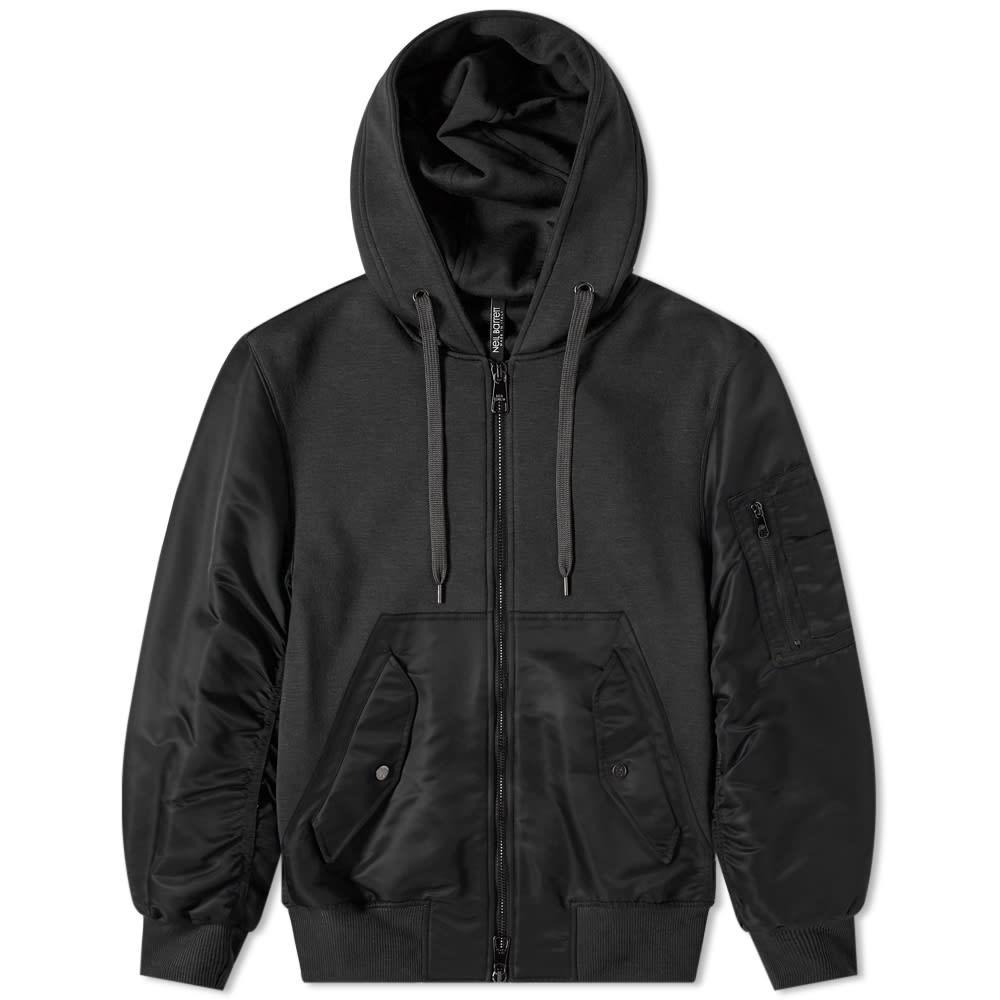 Neil Barrett MA-1 Sleeve Zip Hoody - 1