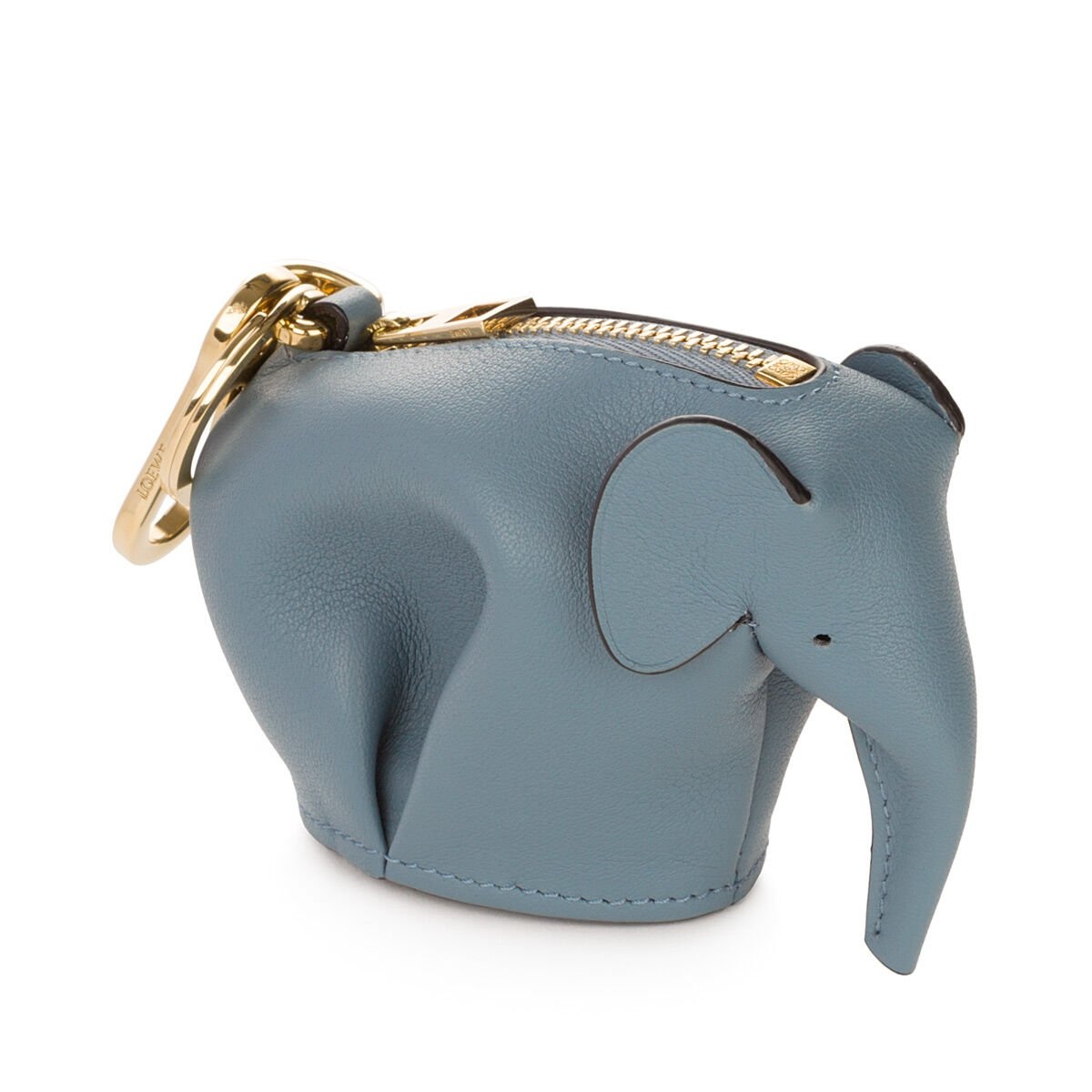 Elephant charm in classic calfskin - 3