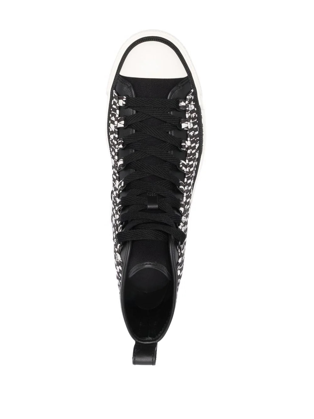 logo-print high-top sneakers - 4