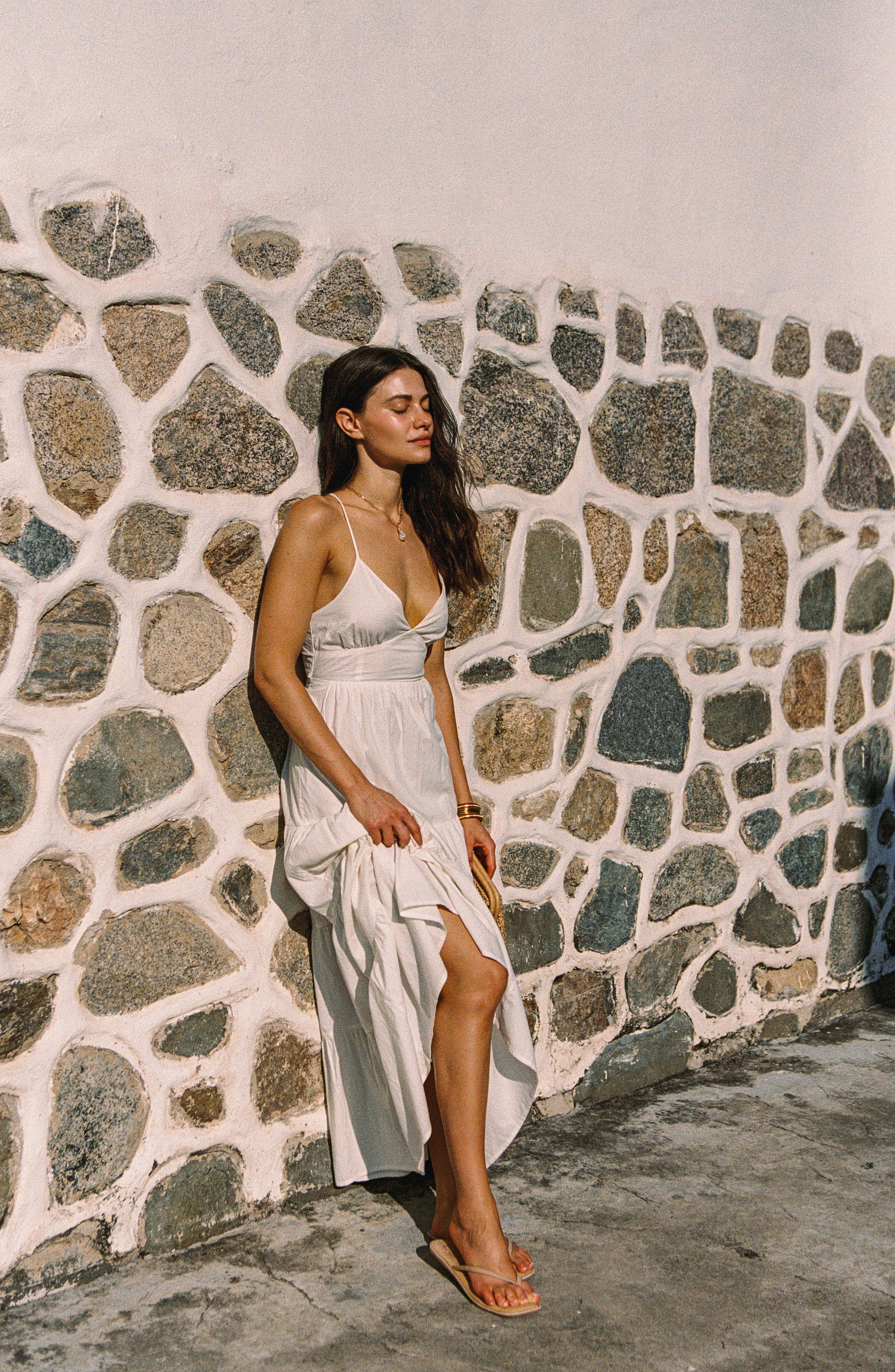 LSPACE Laina Tiered Cotton Poplin Cover-Up Maxi Dress in Cream at Nordstrom - 4