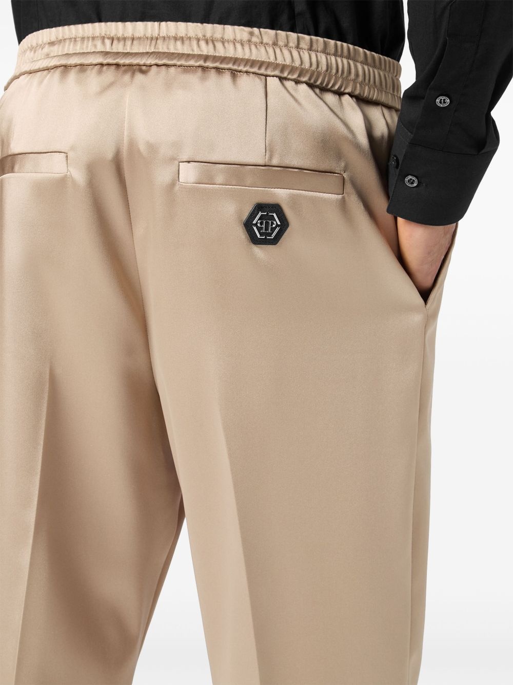 satin tailored trousers - 5