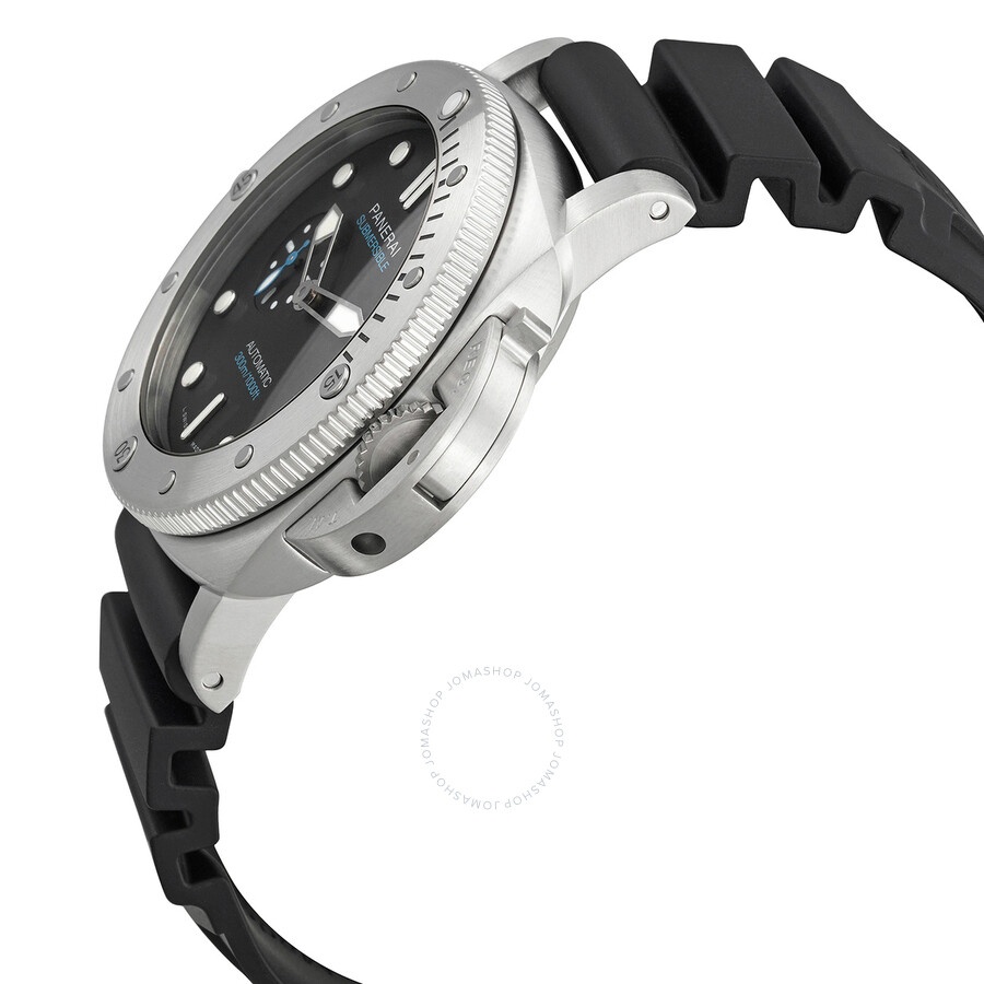 Panerai Submersible QuarantaQuattro 44mm Automatic Black Dial Men's Watch PAM01229 - 2