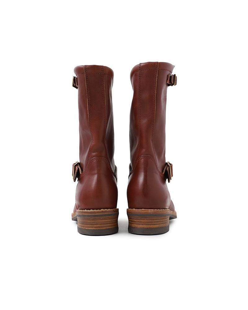 LANDERS BOOTS-FOLK BURGUNDY 5