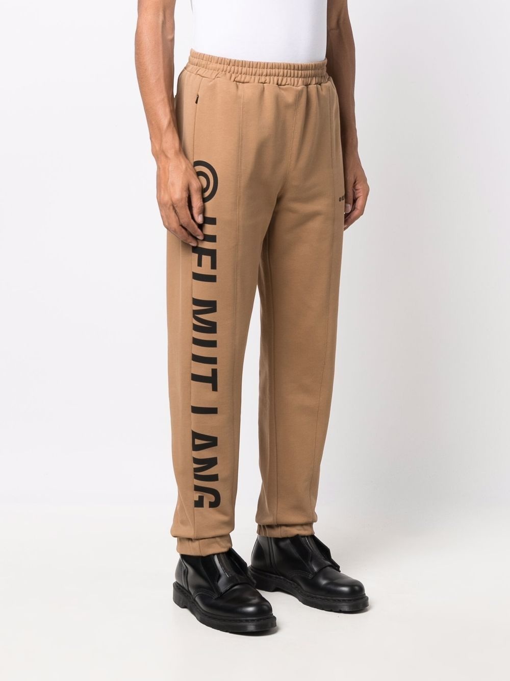 logo-print track pants - 3