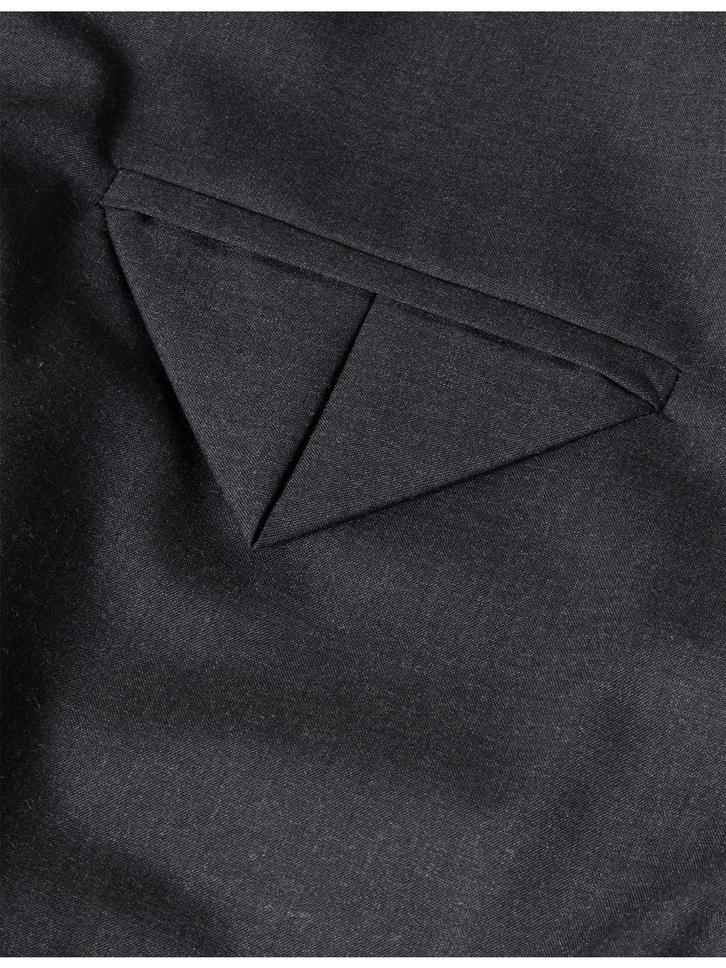 Regular-Fit V-Yoke Wool Shirt - 6
