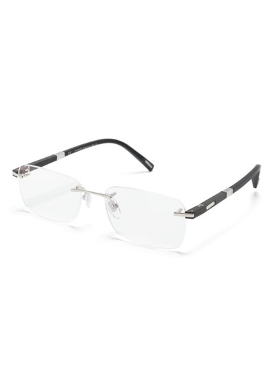 Chopard logo-plaque frameless glasses outlook