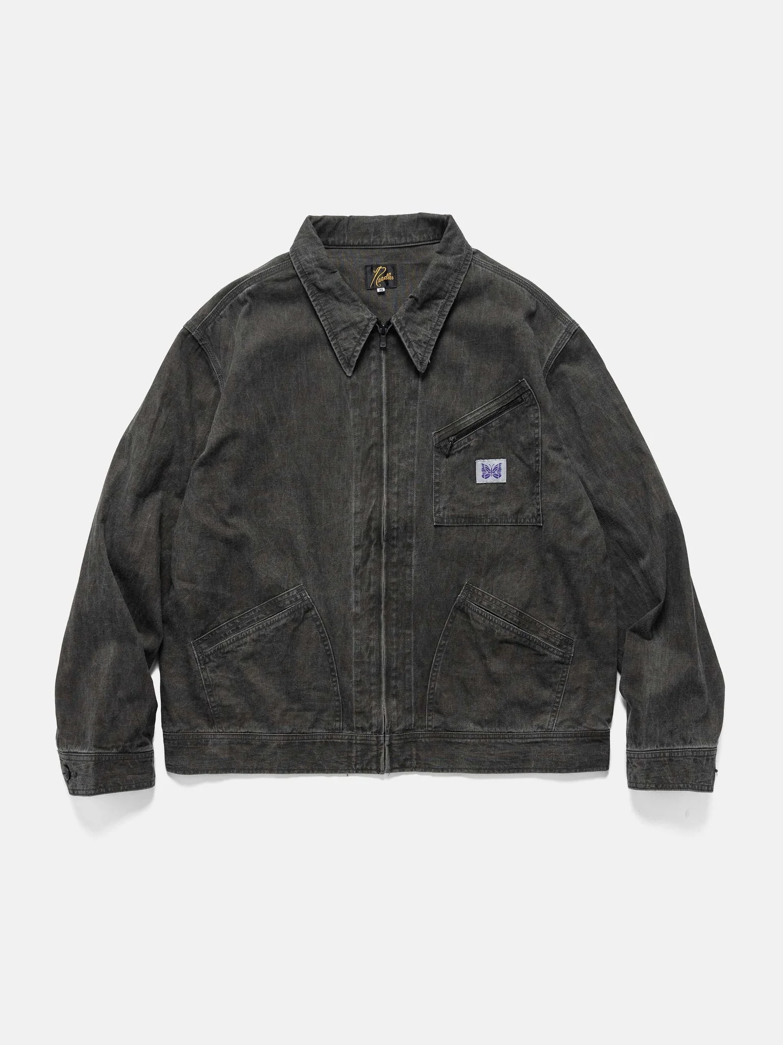 Zipped Work Jacket - 1