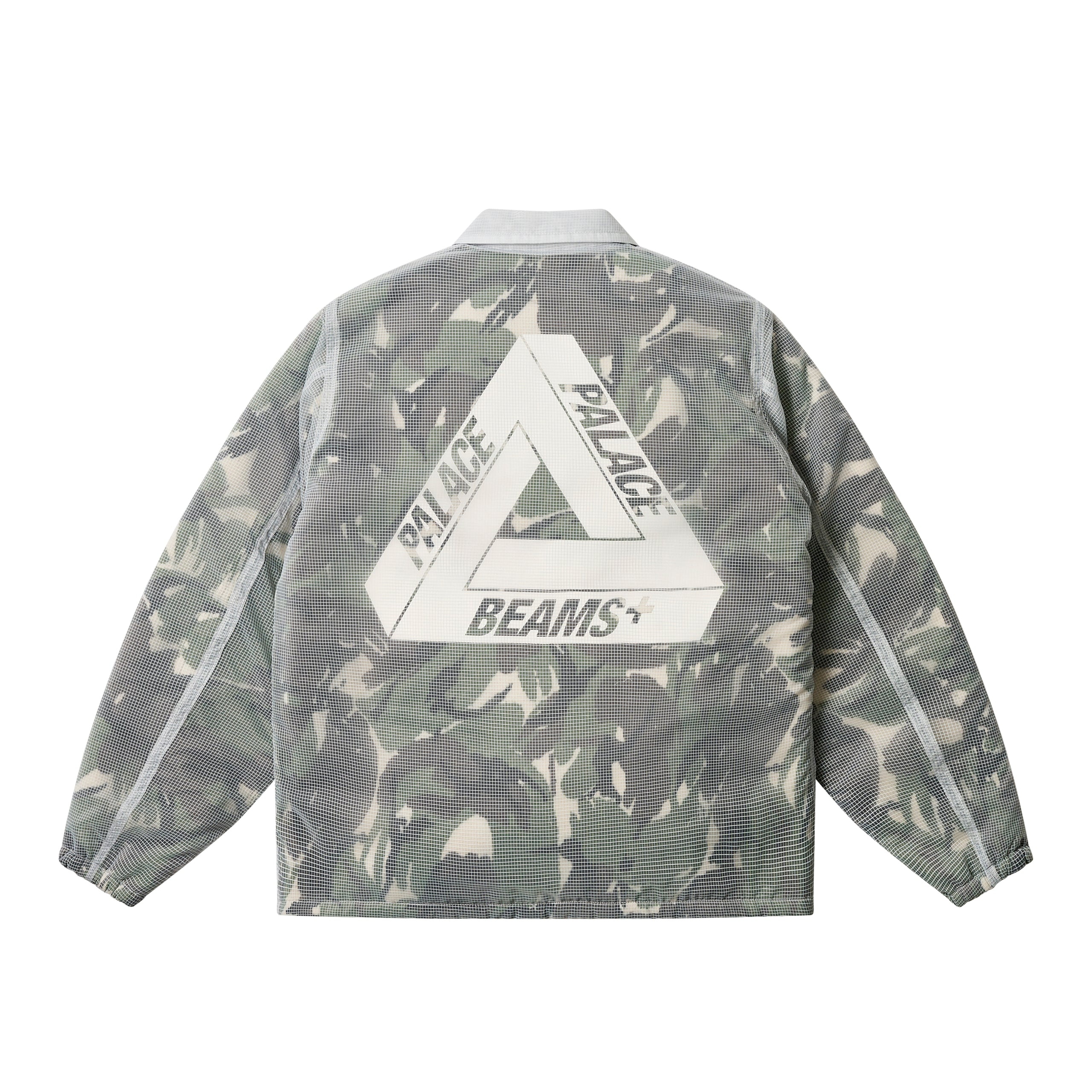 PALACE BEAMS PLUS COACH JACKET FLEECE LINED CAMO - 2