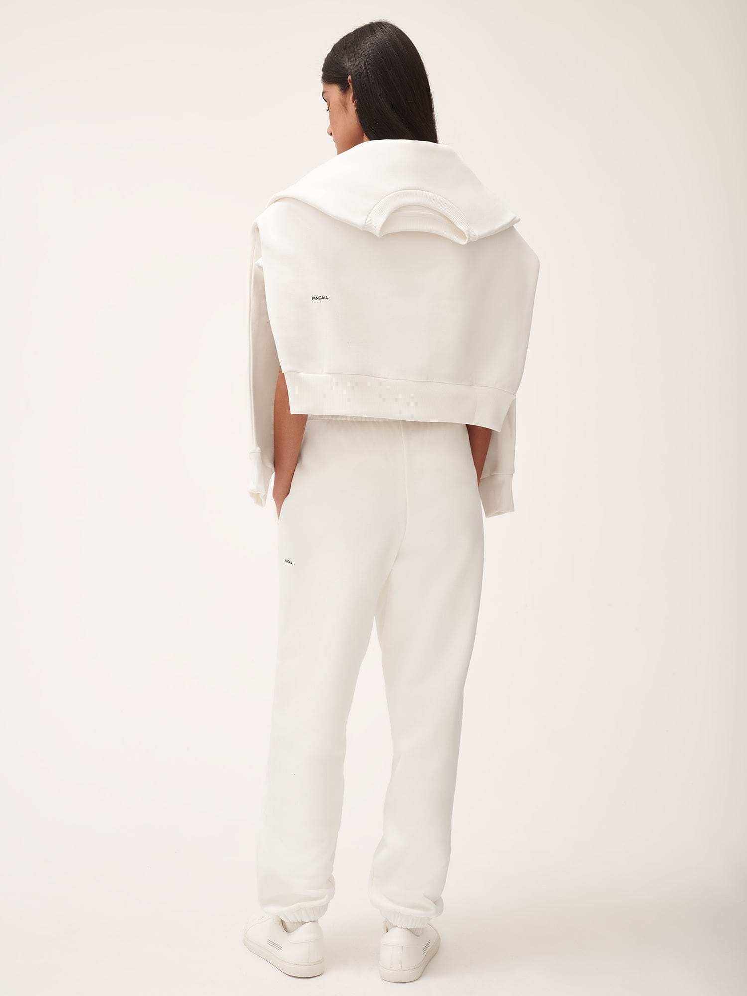 Womens 365 Heavyweight Track Pants - Off-White - 3