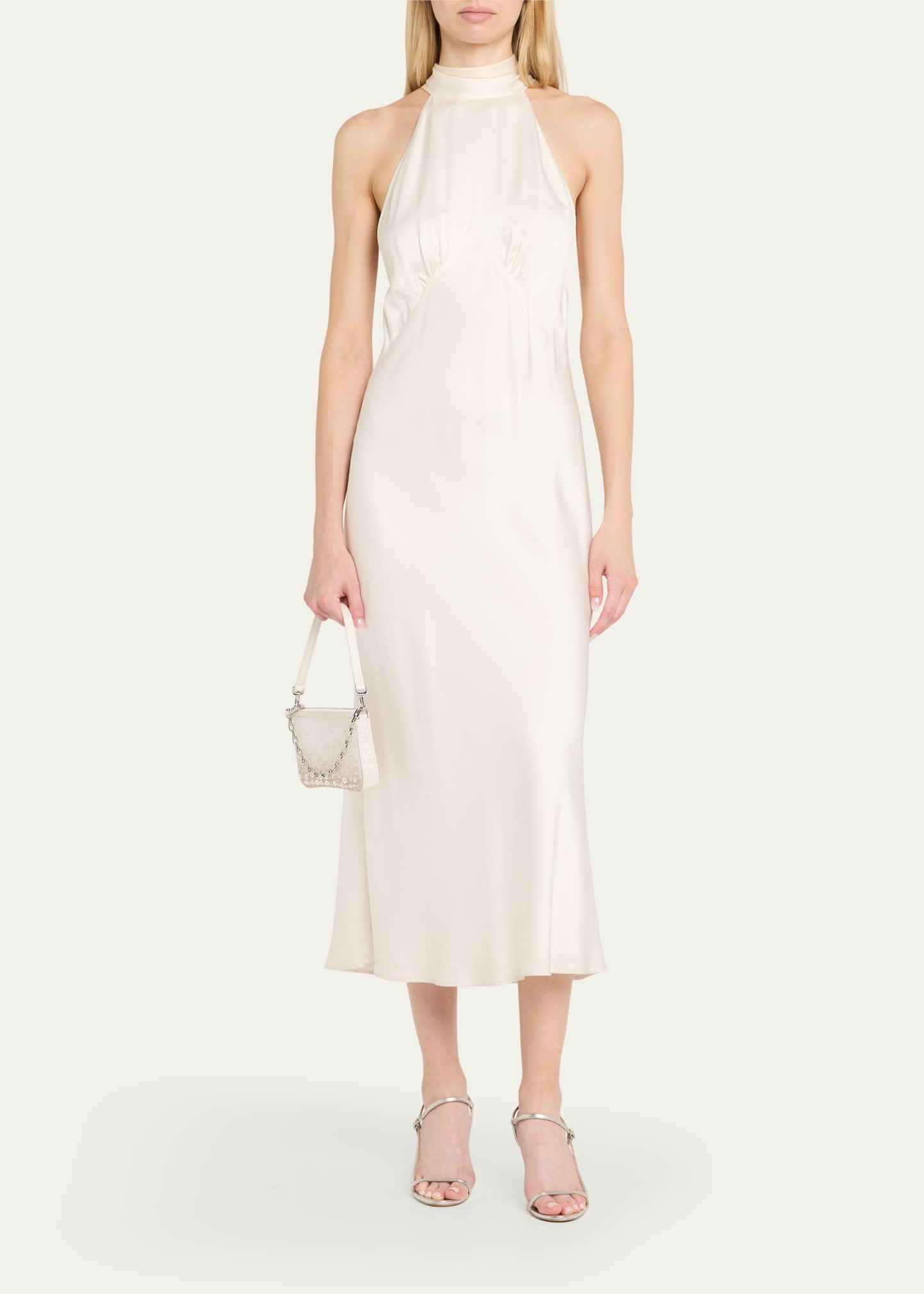 Loubila Mini Mesh Embellished Shoulder Bag - 6