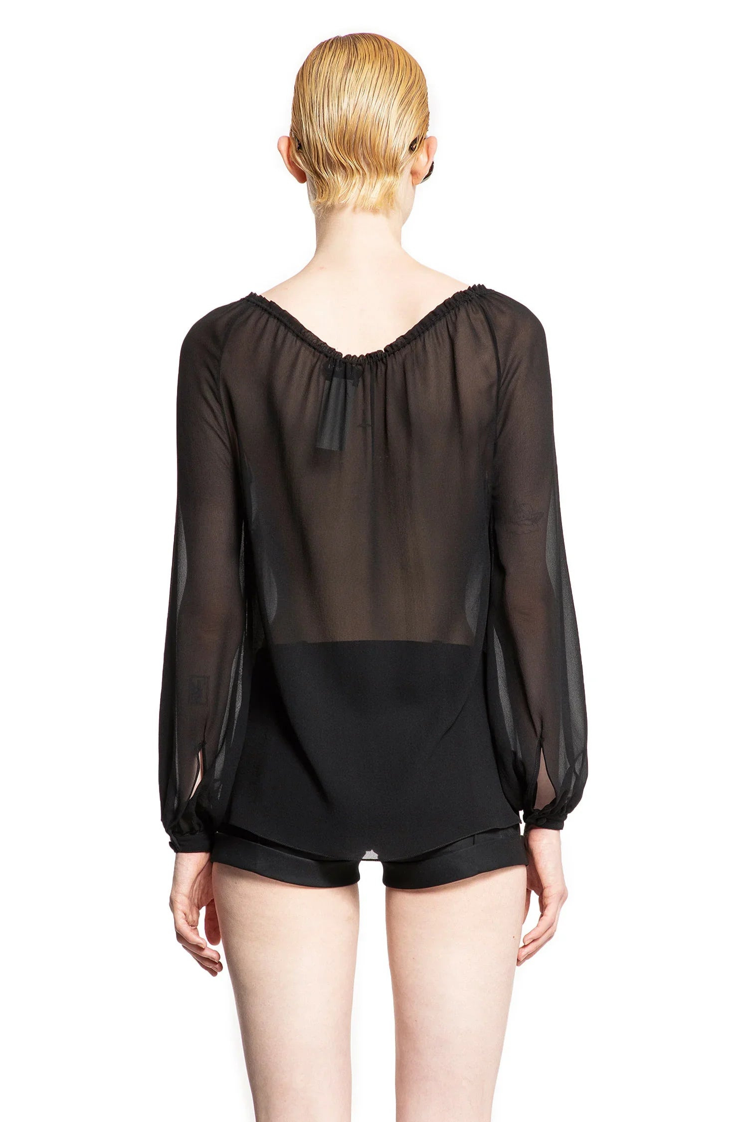 Silk-Georgette-Long-Sleeve-Top - 3
